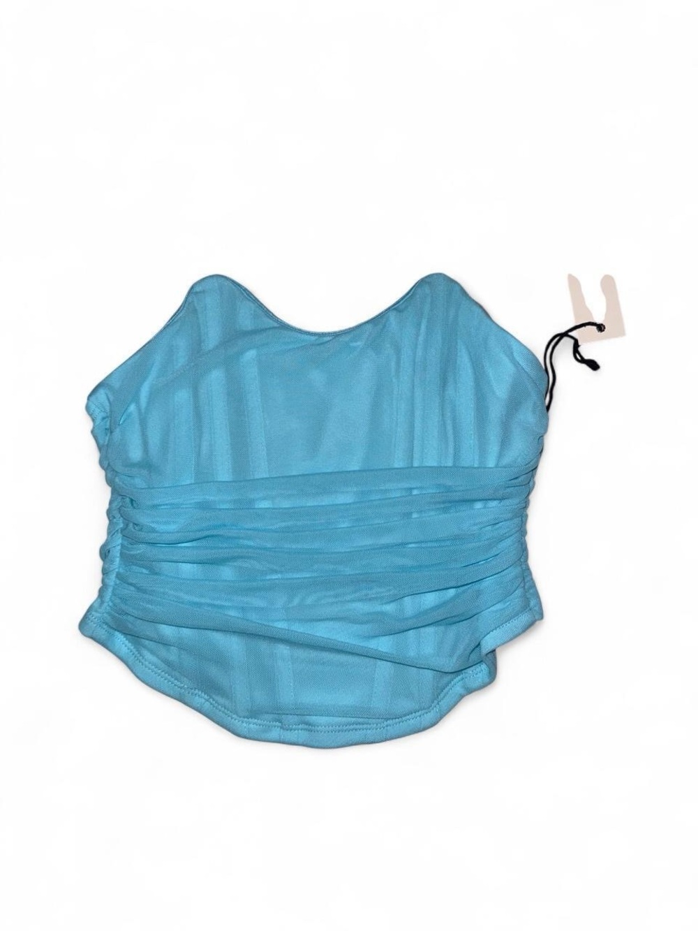 Haute Monde Sky Blue Ruched Women's Camisole